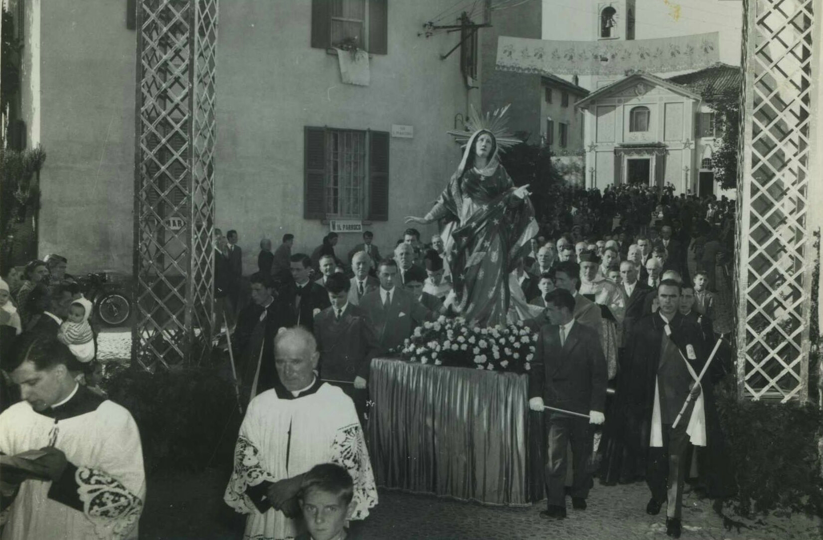 Processione Beata Vergine Addolorata - anno 1953