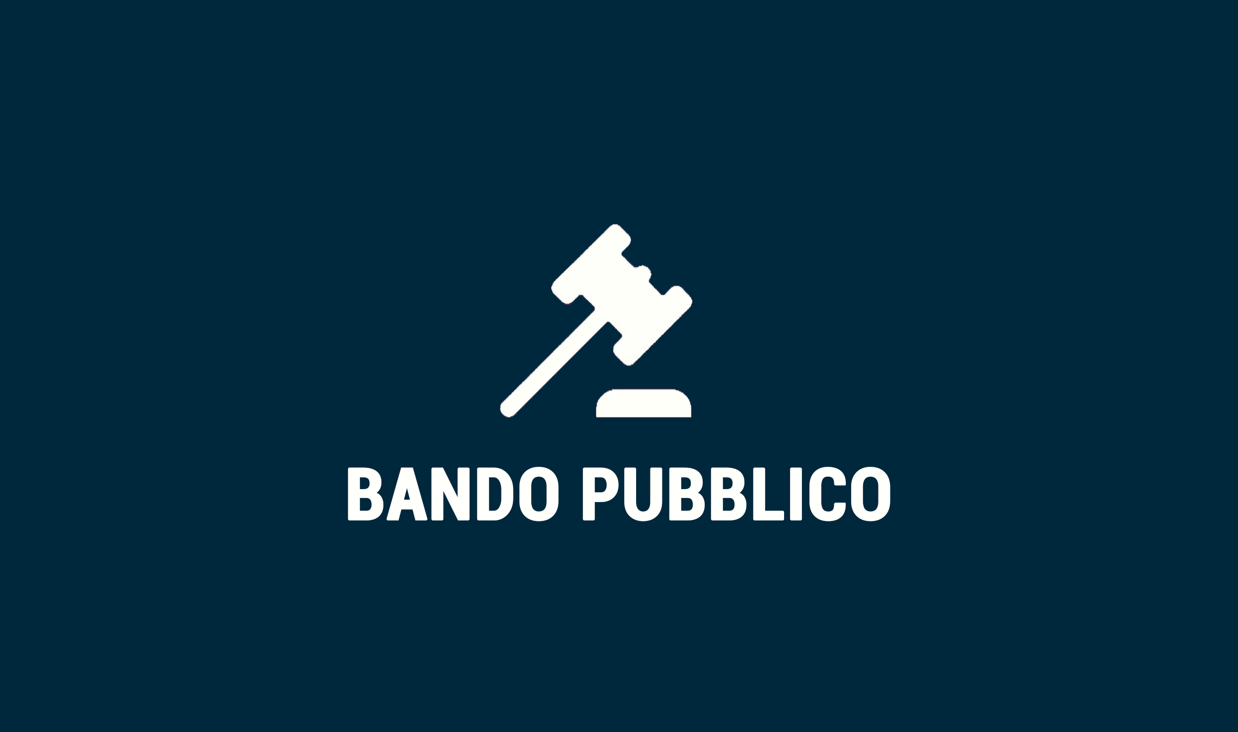 AVVISO PUBBLICO - AFFIDAMENTO DELLA GESTIONE DELL IMPIANTO SPORTIVO DI VIA DE GASPERI