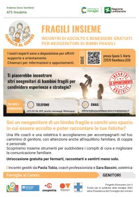 INCONTRI BENESSERE FAMILIARE PER NEOGENITORI foto 