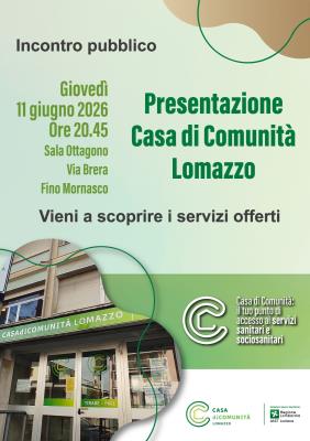 PRESENTAZIONE CASA DI COMUNITA  LOMAZZO foto 