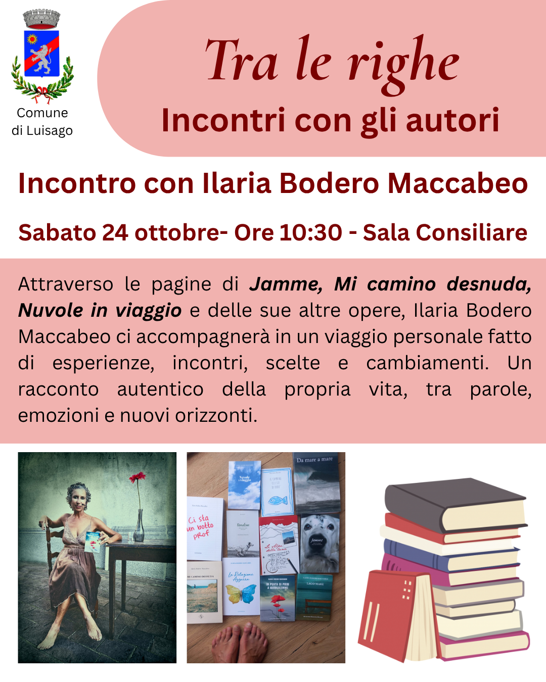 TRA LE RIGHE - INCONTRO CON ILARIA BODERO MACCABEO foto 